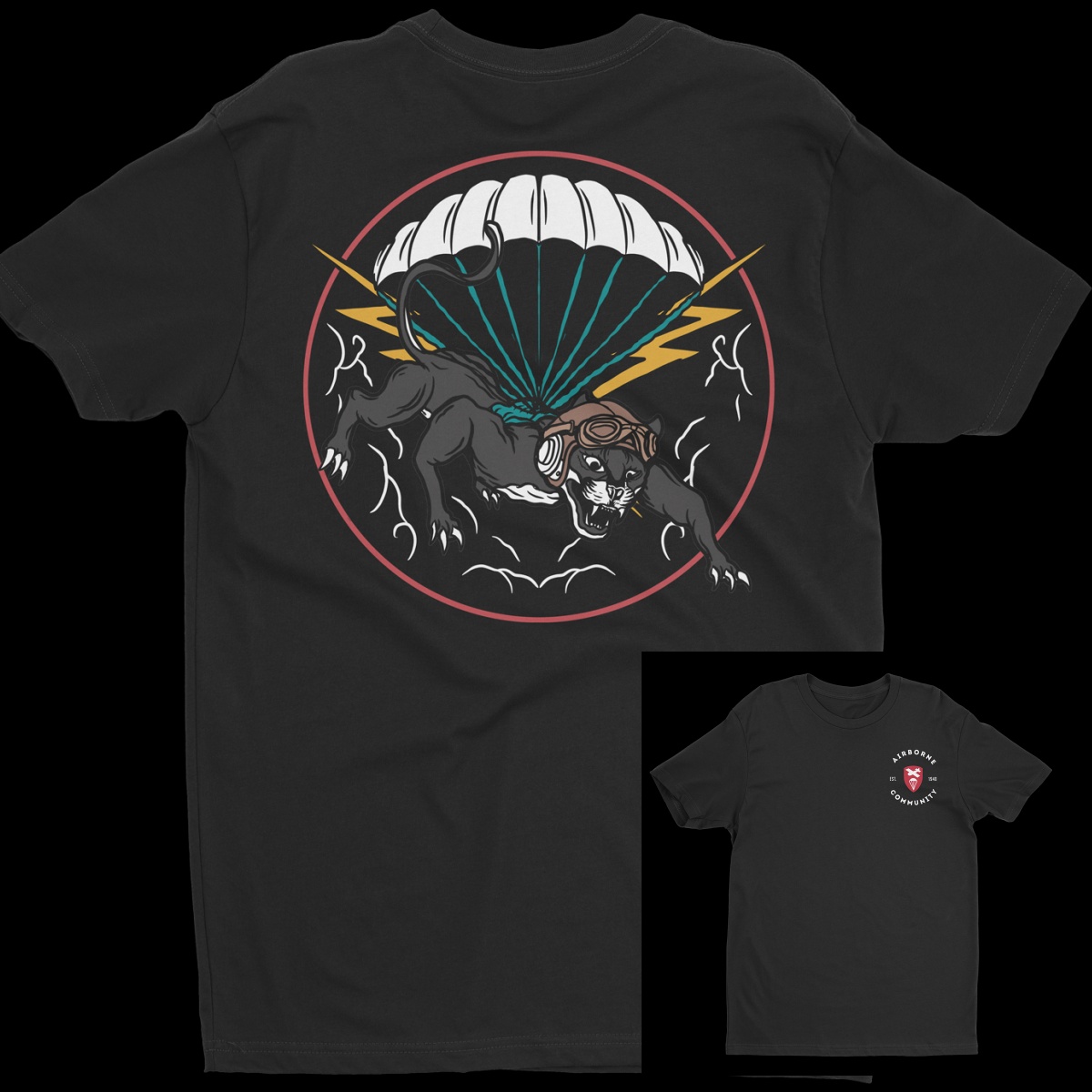 Streetwear Brand Cat - 2-503 Cat Patch Remastered Shirt Military