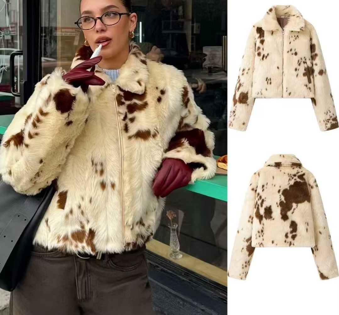 Streetwear Brand For Men - BB Chic Street Girls Cow Print