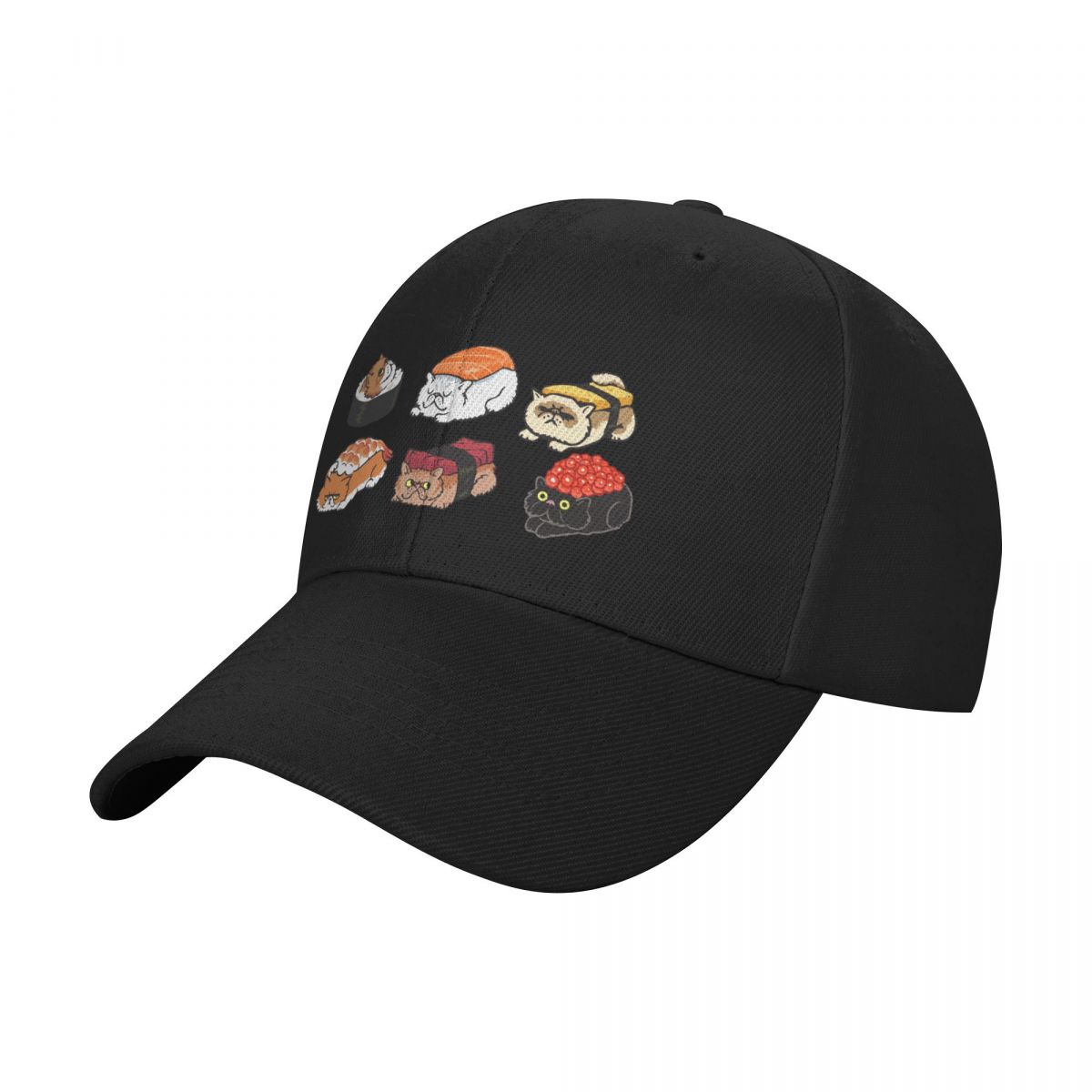 Cap Streetwear Brand - Sushi Persian Cat Baseball Cap Beach