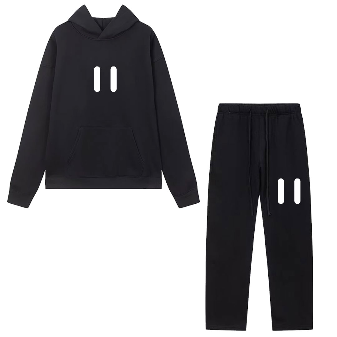 Quality Streetwear Brand - Classic Brand Hoodie and Sweatpants Set