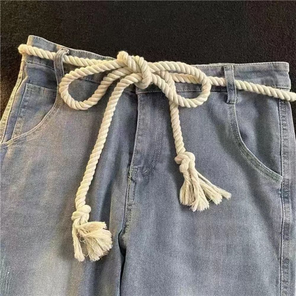 Women Man Luxury Design Thick  - Off White Belt 评论和价格