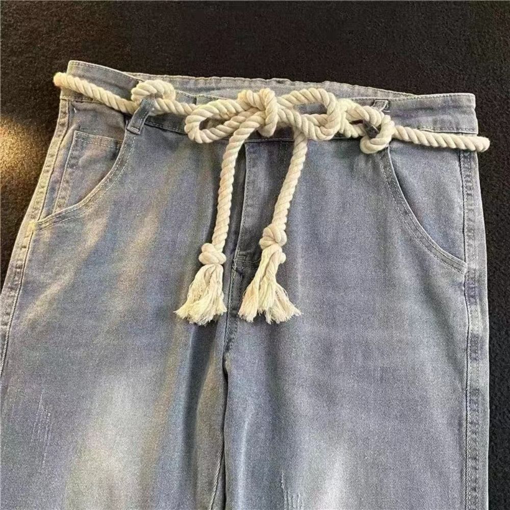 Women Man Luxury Design Thick  - Off White Belt 评论和价格