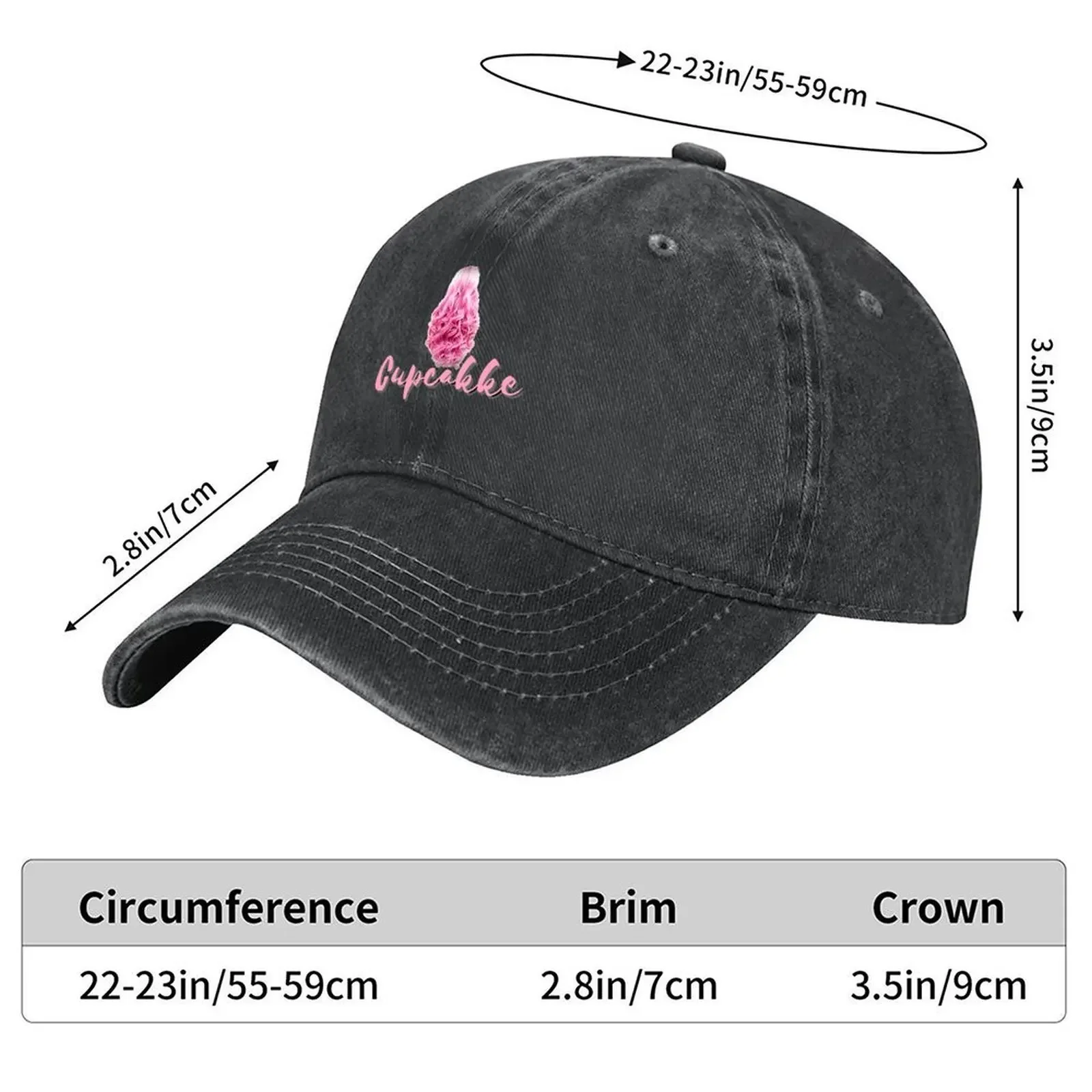 2026 CupcakKe Baseball Cap Gol - Cap Streetwear Brand 评论和价格