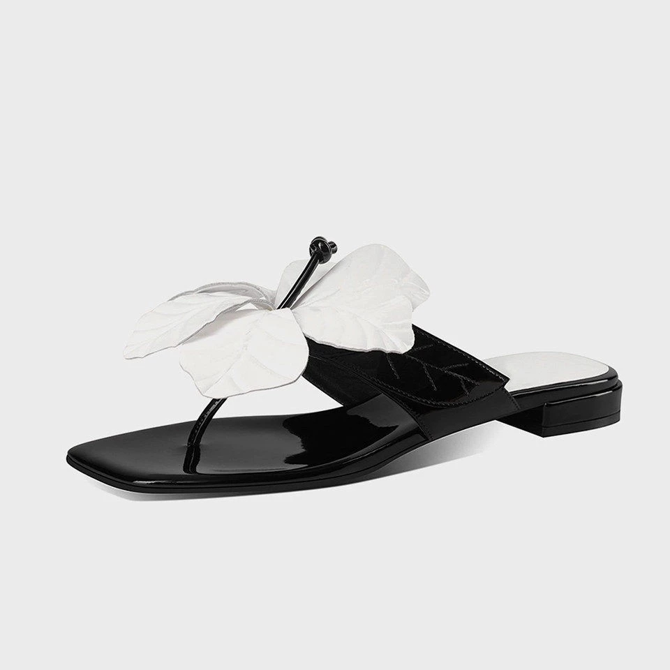 Brand Shoes Female  Summer New - Streetwear Brand With Flowers 评论和价格