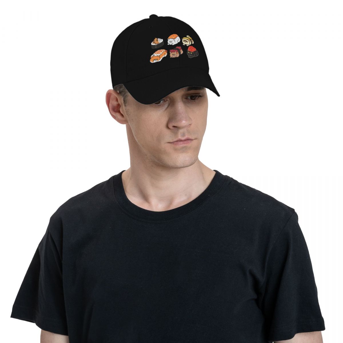 Sushi Persian Cat Baseball Cap - Cap Streetwear Brand 评论和价格