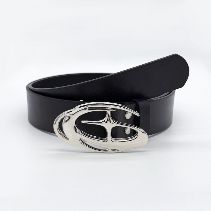 2025 Y2K Punk Hollow Waist Fak - Off White Belt 评论和价格