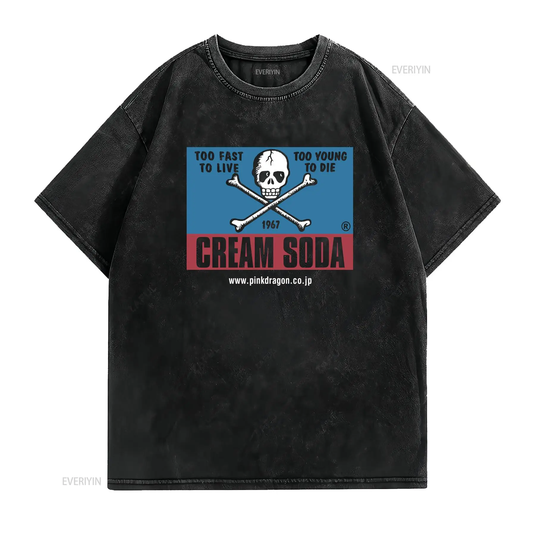 Vintage Cream Soda Skull Japan - Streetwear Brand Vintage 评论和价格