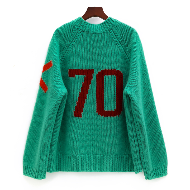 Ladies 100% pure cashmere swea - Streetwear Brand With Flowers 评论和价格