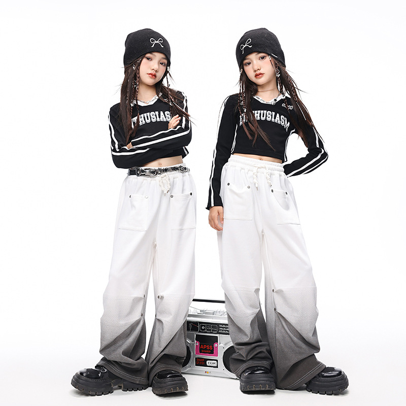 Kids Girls Hip Hop Brand Stree - Streetwear Brand Tracksuit 评论和价格