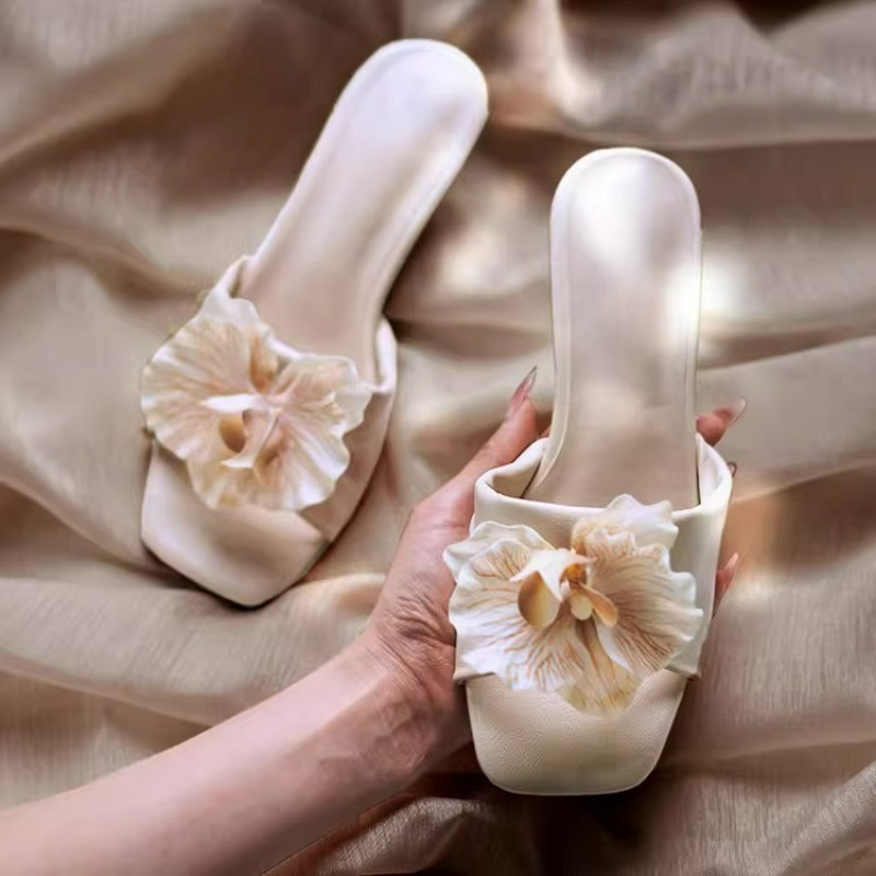 Brand Women Sandals 2026 Summe - Streetwear Brand With Flowers 评论和价格