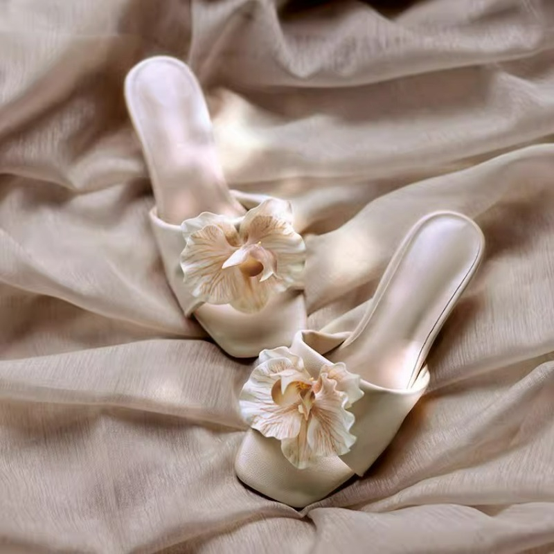 Brand Women Sandals 2026 Summe - Streetwear Brand With Flowers 评论和价格