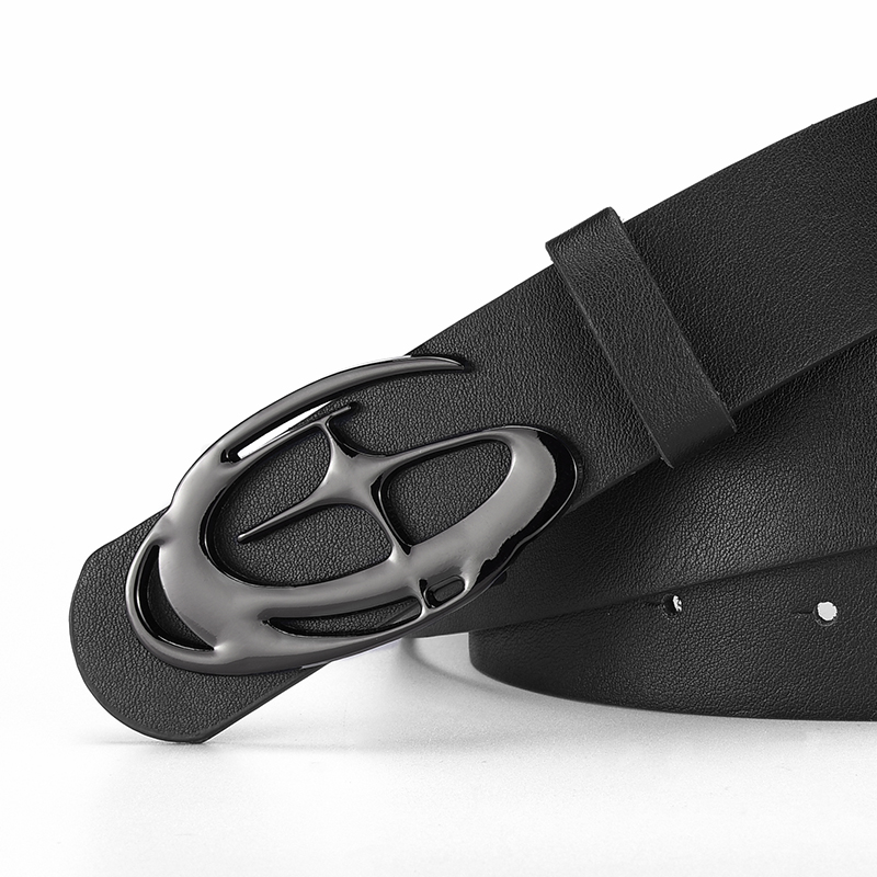 Men's Unique Design Smooth Buc - Off White Belt 评论和价格