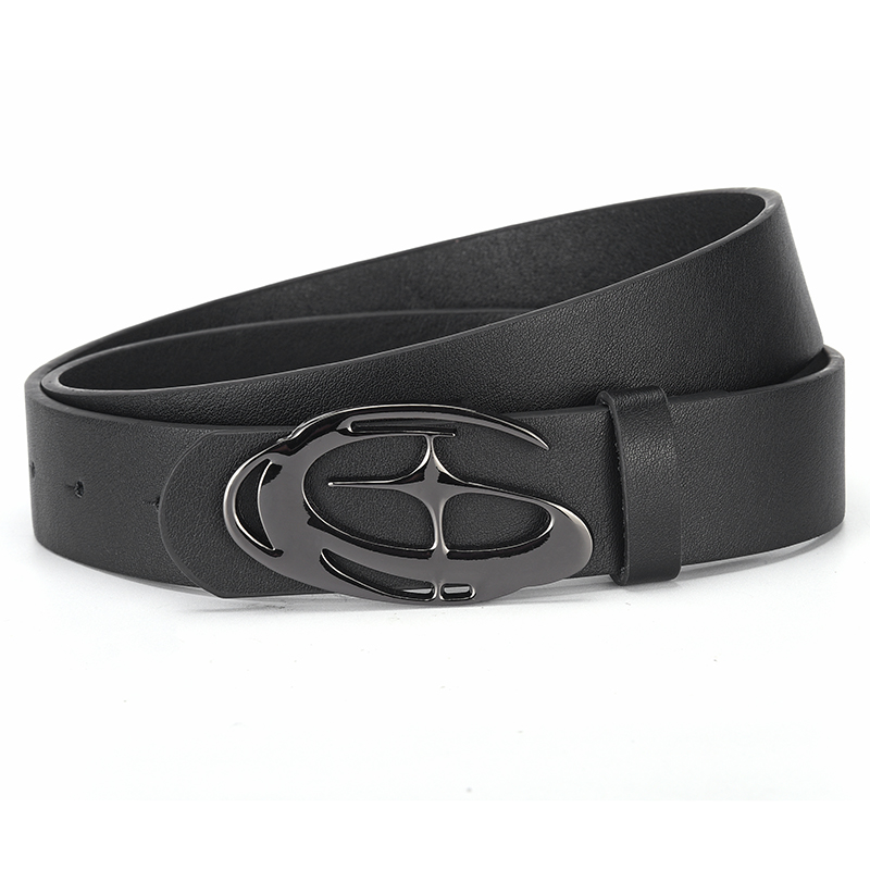 Men's Unique Design Smooth Buc - Off White Belt 评论和价格